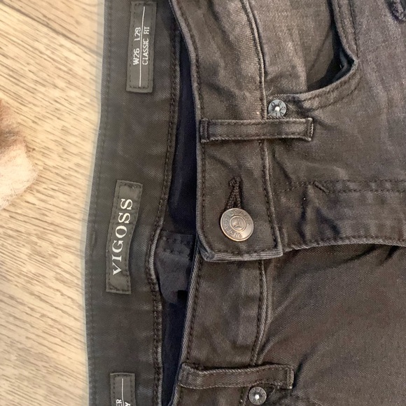 Vigoss black distressed jagger skinny Jean 🖤👻 - Picture 5 of 5